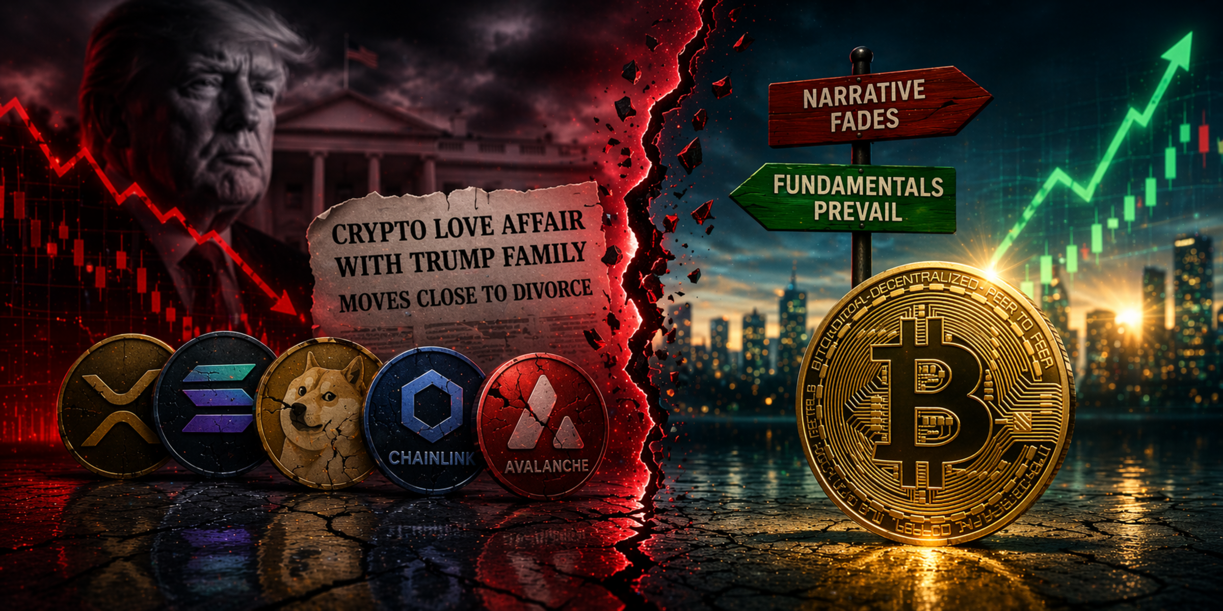 The Trump Crypto Trade Is Cracking and the Market Is Moving On