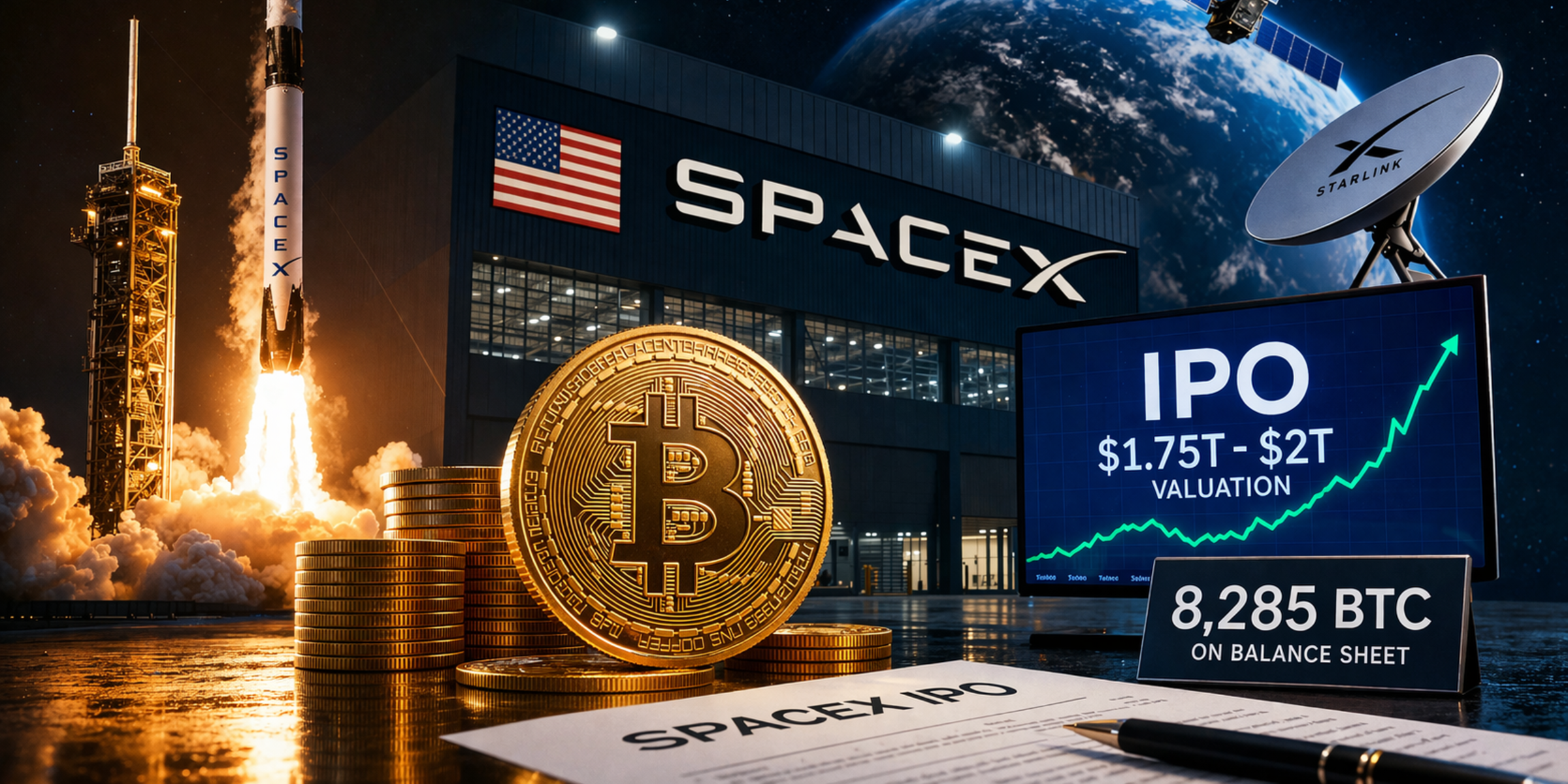 SpaceX’s IPO Could Put Bitcoin on the Balance Sheet of the Most Valuable Public Company in the World but That Still Would Not Make It a Real Bitcoin S